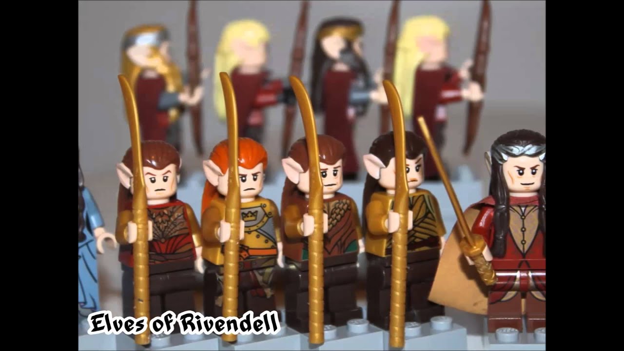 lego hobbit elves of mirkwood