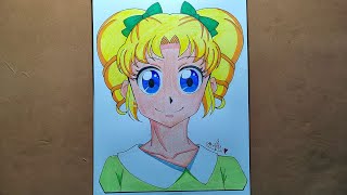 تعلم رسم وتلوين ايروكا من أنمي ايروكا خطوة بخطوة.