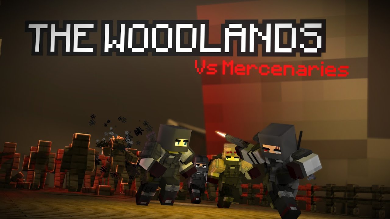 the-woodlands-vs-mercenaries-part-2-minecraft-horror-animation