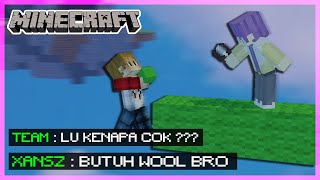 Ngetroll Team Sampe Emosi WKWKWK... | Minecraft Bedwars Indonesia