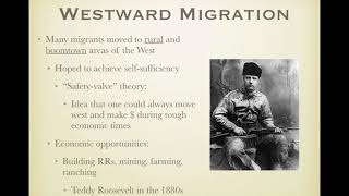 APUSH Review: Video #40: Transcontinental RRs, Westward Settlement, And Native Americans