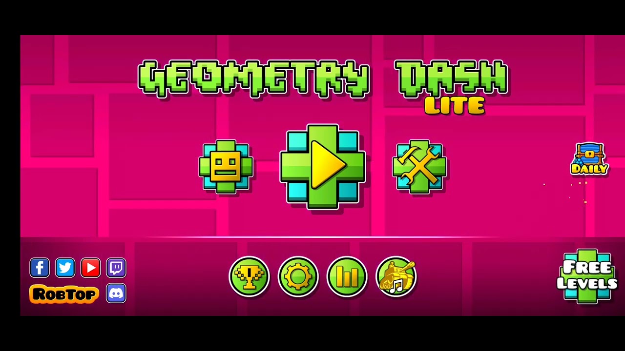 geometry dash main menu theme - YouTube