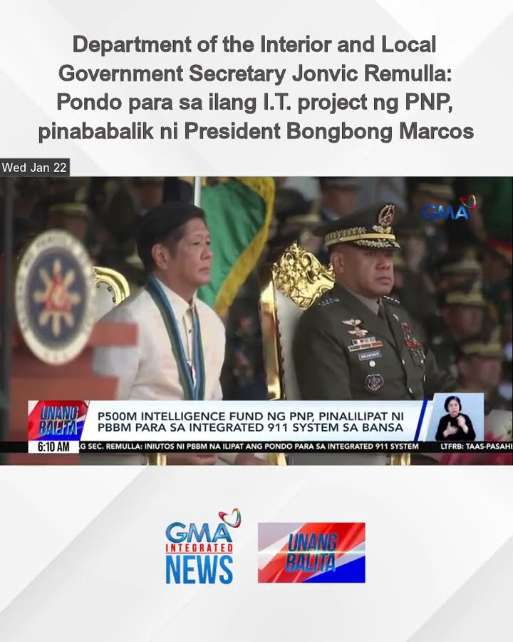 Department of the Interior and Local Government Secretary Jonvic Remulla – Pondo... | Unang Balita