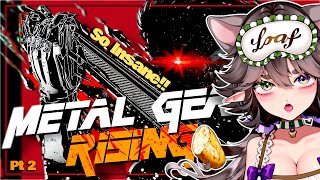 Loaf Reacts to MAXOR Metal Gear Rising - Part 2 !! 『 Loaf Reacts 』