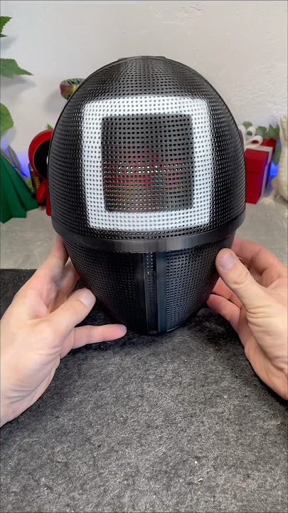 3D Printed Squid Game Manager Mask