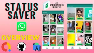 How To Create WhatsApp Status Saver App in Android Studio Tutorial || Kotlin || Demo screenshot 5