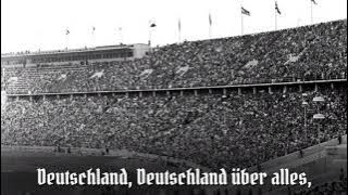 'Das Deutschlandlied' [National Anthem of Germany 1936 Olympics]