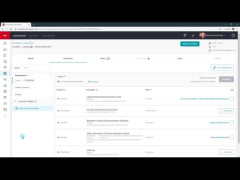 Moving Finished Documents from DotLoop to Command for Compliance