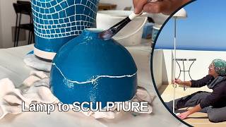 Don't Buy Expensive Decor—Make This Mosaic Lamp at Home!
