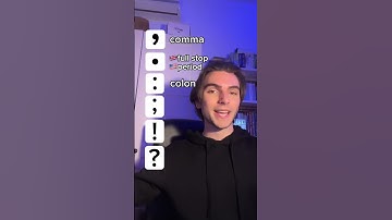 Punctuation Marks in English! ⁉️