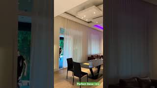 Motorized Sheer #vancouver #creativeblinds #windowblinds #curtainsdesign #windowshades #perfectdecor