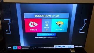 NFL Timetable Week 5