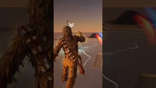 Chewbaca Gameplay in Fortnite Star Wars #fortnite #gaming
