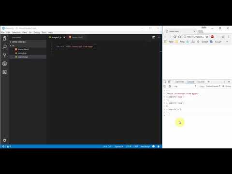 Javascript - 6 - string in javascript - search() & indexOf()