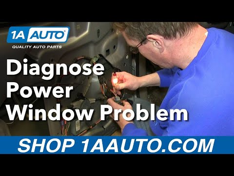 How To Diagnose Power Window Problem - Is the Switch or Motor bad?