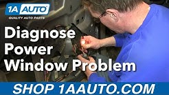 How To Diagnose Power Window Problem - Is the Switch or Motor bad?