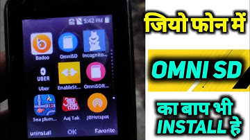 JIO PHONE OMNI SD NEW TRICK OMNI SD INSTALL IN JIO PHONE NO COMPUTER #SHORT#OMNISD#JIOPHONE*