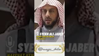 Nasehat Syekh Ali Jaber tentang kematian