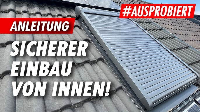 VELUX Solar-Hitzeschutz-Markise für Flachdach-Fenster