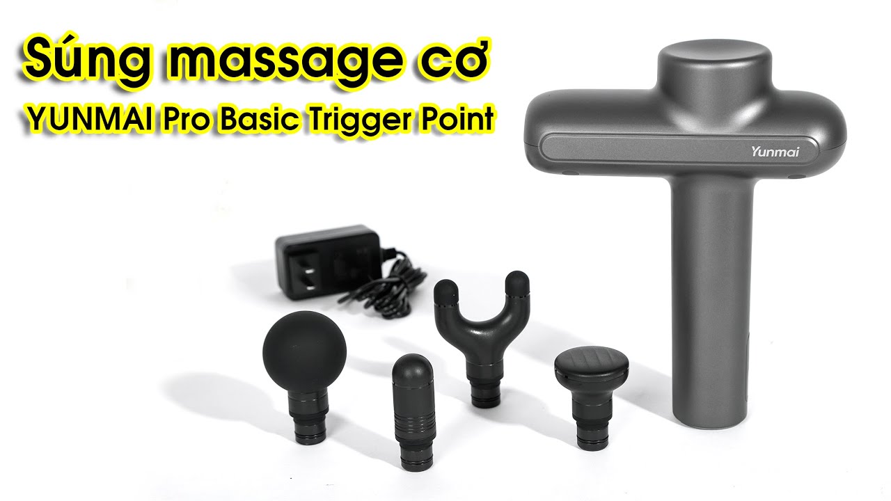 Trigger Point YUNMAI Pro Basic  - Tần Số Rung 3200 vòng - Massage Kích Thích Các Nhóm Cơ Sâu 12mm