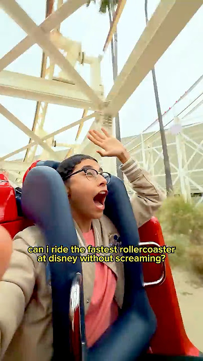 Can I Ride Without Screaming? 😱🎢​⁠ @Disneyland @DisneyParks  #HostedByDisney #Disneyland70