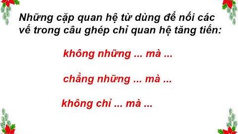 Luyện từ và câu Lớp 5 - Tuần 23 - Bài: Nối các vế câu ghép bằng quan hệ từ