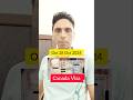 Canada Visa Approved & Stamped | Super VISA #canada🇨🇦 #visa
