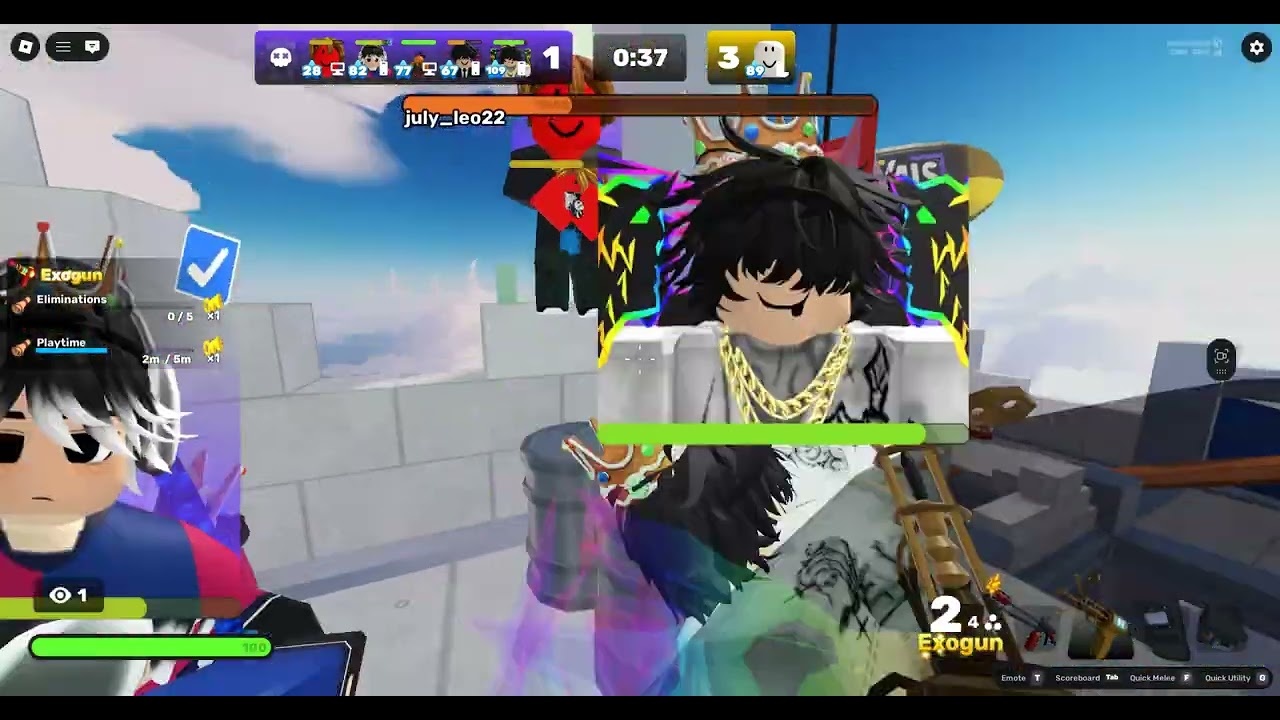 Playing rival's part 2