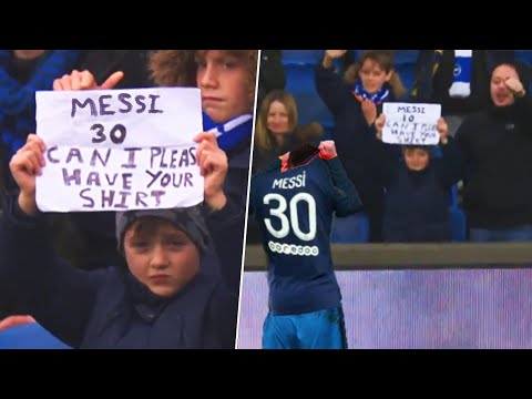 Lionel Messi Respect Moments