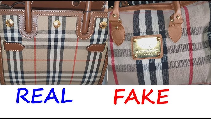 How To Recognize A Fake Burberry Handbag 