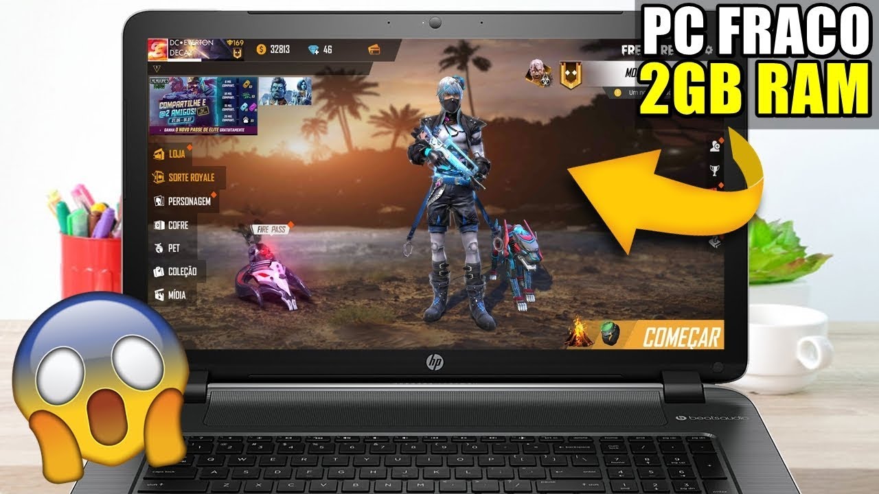 Como jogar Free Fire pelo PC e notebook