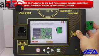 BMW F Series FEM / BDC Spare Smart Key Programming on Bench by Zed Full Key programmer