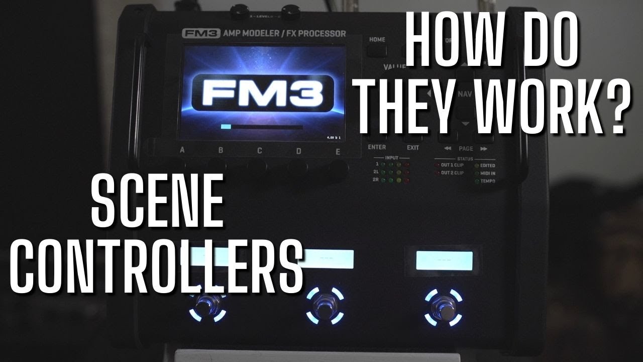Fractal Fm3 Scene Controllers Basic Tutorial Youtube 