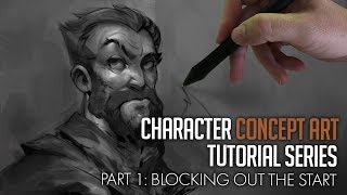 Character Concept Art Tutorial - New Series!