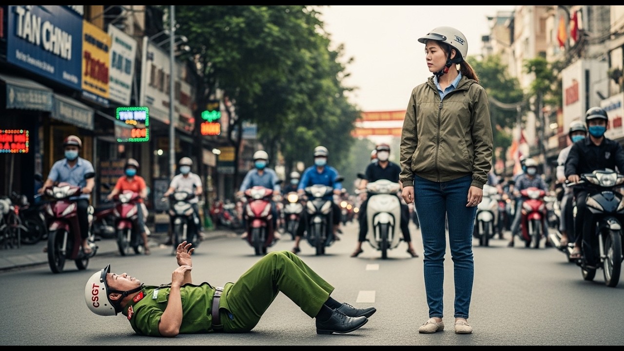 Nữ Đặc Công Giả Dân Thường Bị CSGT Chặn Xe – 30 Giây Thay Đổi Cả Hai Cuộc Đời