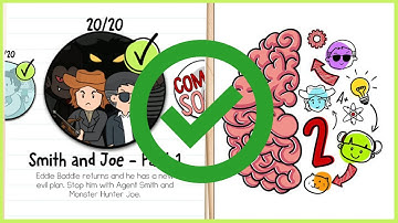 Brain Test 2 Smith and Joe Part 1 All Levels 1-20 Solution Walkthrough || Edge Of game