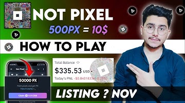 how to play not pixel | Notpixel How to use