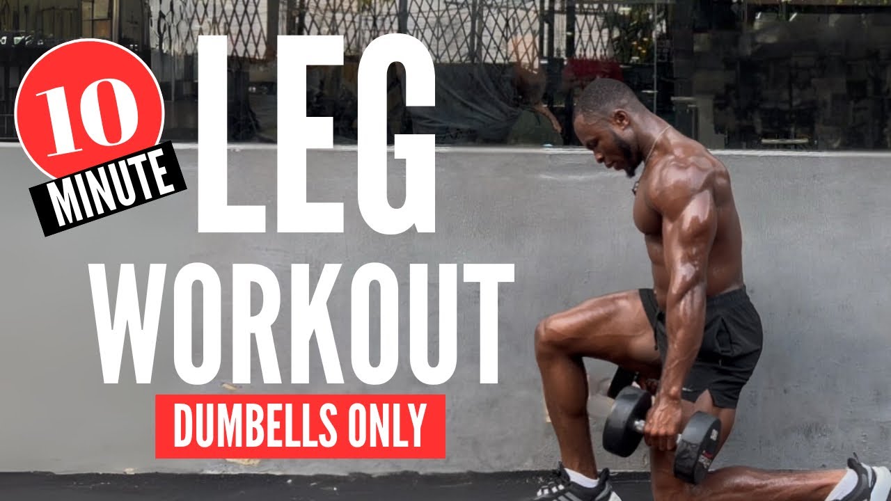 THE ONLY LEG WORKOUT YOU NEED ( DUMBBELL ONLY ) #legsworkout # ...