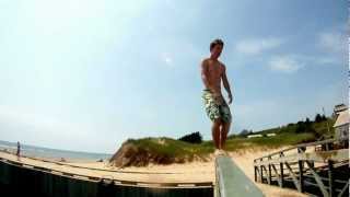 Backflip at Basin Head