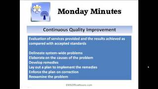 EMS Foundations | EMS Quick Study E1 Wealth