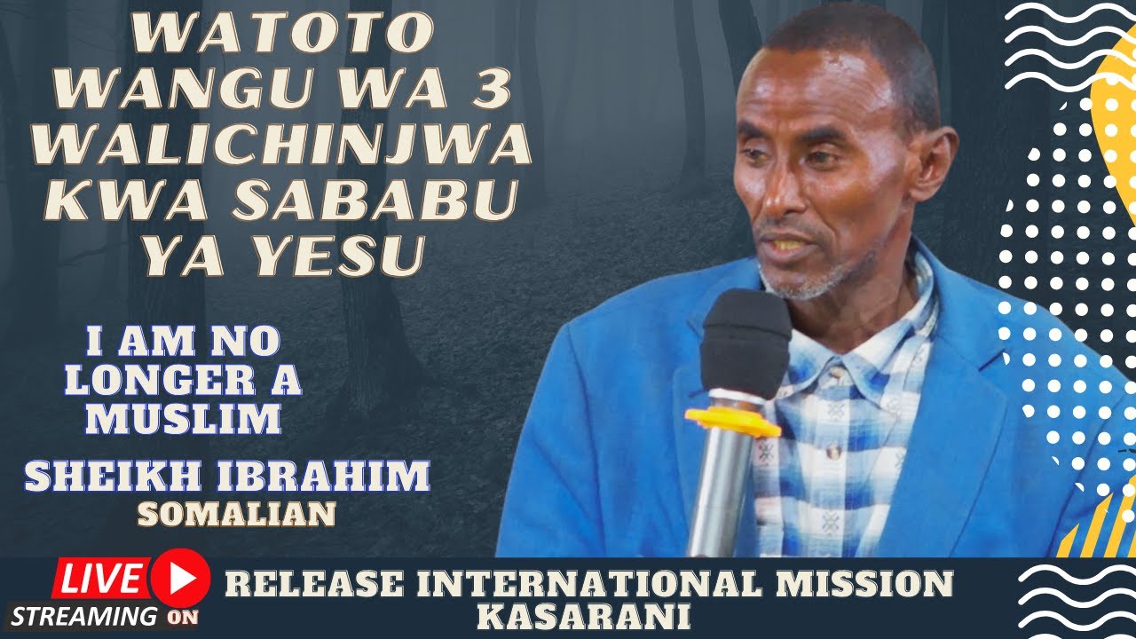 PASTOR IBRAHIM, NILIPIGWA VISU 7, WATOTO WANGU WA 3 WALICHINJWA KWA SABABU YA YESU KRISTO,