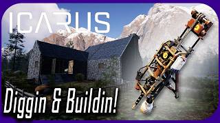 Auto-Miners & Base Building! | Icarus - First Playthrough