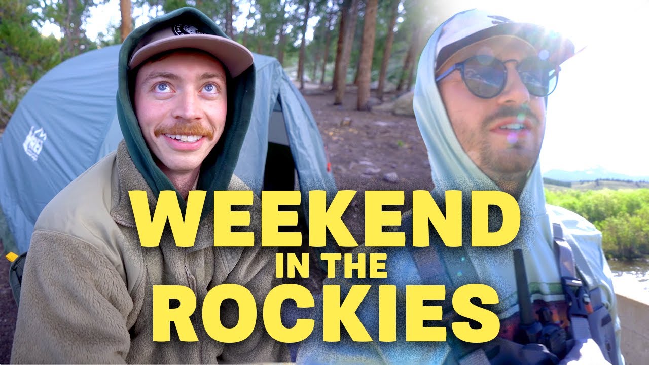 Camping in the Colorado Mountains ⛺️ | First Fly Fishing Trip + Chill Weekend VLOG
