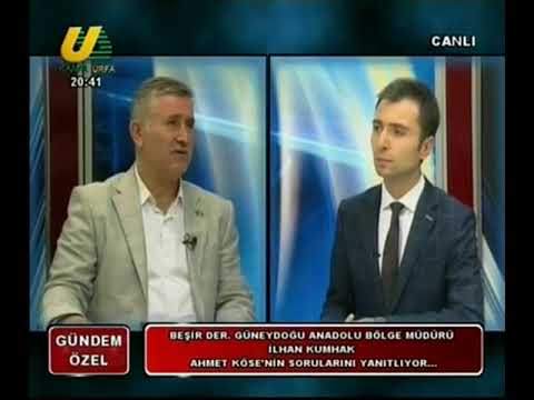 Ahmet Köse ile Gündem Özel -Beşir-Der Anadolu bölge Md. İlhan Kumhak (09.08.2018)