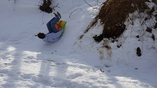 Crazy Sledding Tricks