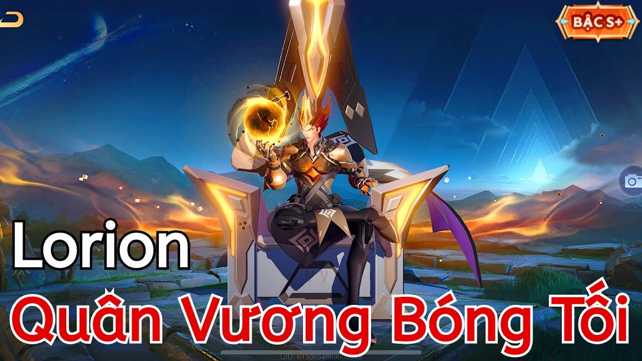 [LIÊN QUÂN MOBILE] FULL HIỆU ỨNG SKIN LORION QUÂN VƯƠNG BÓNG TỐI - YouTube