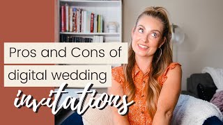 Paperless Wedding Invitations |  Pros and Cons