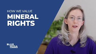 How We Value Mineral Rights