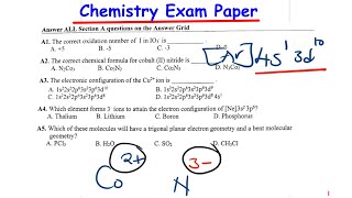 Famous Chemistry 1010 Exam Past Paper 2024 Profile