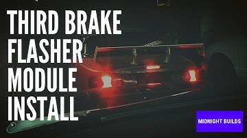 Third Brake Light Flasher Install On Miata (Strobe Light)